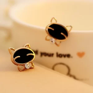 Aretes Cara de Gato - Imagen 1