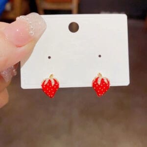 Aretes Fresas - Imagen 3