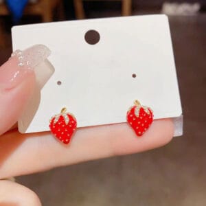 Aretes Fresas - Imagen 2