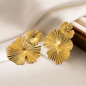 Aretes Ginkgo - Imagen 2
