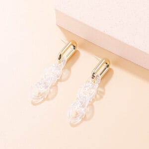 Aretes 4 Eslabones Colores - Imagen 8