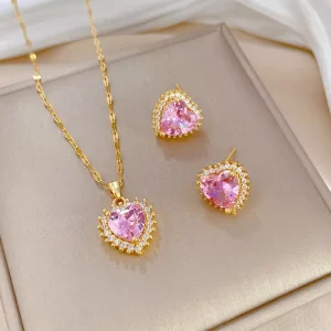 Set Corazón Rosa - Imagen 2