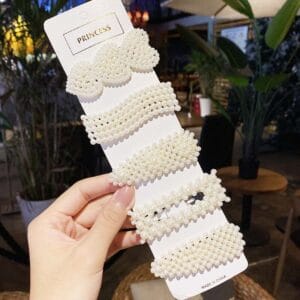 Set Pinzas Perlas - Imagen 2