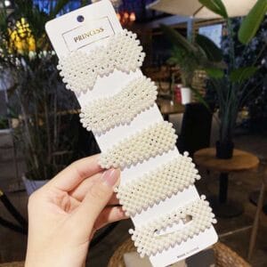 Set Pinzas Perlas - Imagen 4