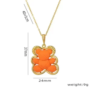Collar Oso Silueta - Imagen 3