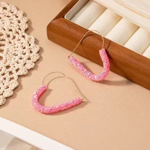 Aretes Medio Corazón - Imagen 5