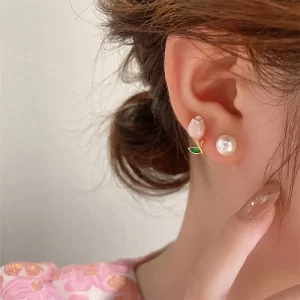 Aretes Tulipan Color - Imagen 3