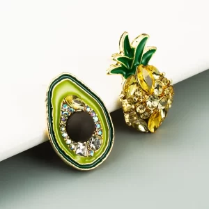 Aretes Avocado Pineapple - Imagen 3