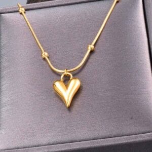 Collar Corazón Largo - Imagen 5