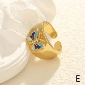 Anillo Mariposa Tallada - Imagen 6