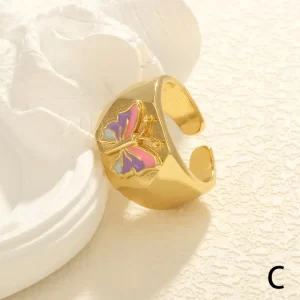 Anillo Mariposa Tallada - Imagen 7
