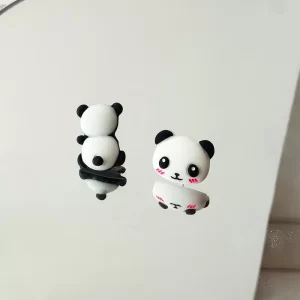 Aretes Oso Panda - Imagen 2