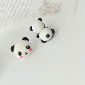 Aretes Oso Panda - Imagen 3
