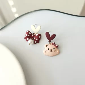 Aretes Conejo y Moño - Imagen 2