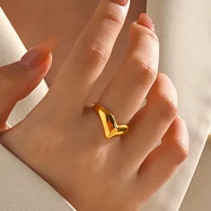 Anillo Corazón Largo - Imagen 1