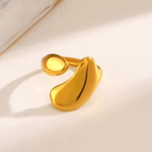 Anillo Doble Irregular - Imagen 2