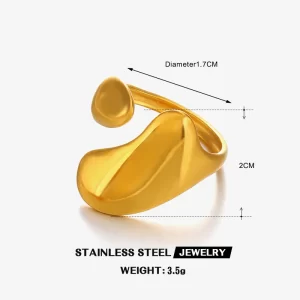 Anillo Doble Irregular - Imagen 6