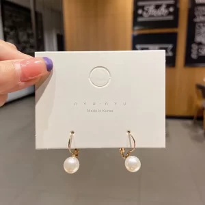 Aretes 1 Perla - Imagen 3