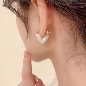 Aretes Corazón Vertical - Imagen 5