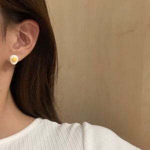 Aretes Eggs & Cheese - Imagen 4