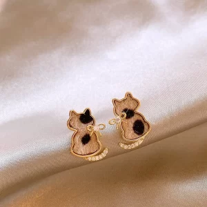 Aretes Gato Print - Imagen 2