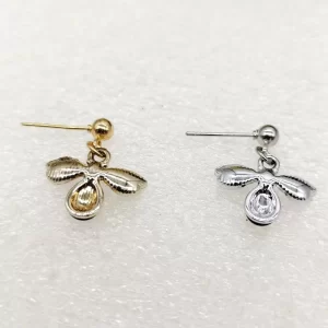 Aretes Abeja Colgante - Imagen 4