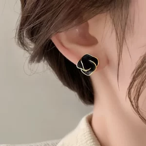 Aretes Vector Negro - Imagen 2