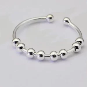 Anillo Anti Ansiedad Plata 925 - Imagen 5