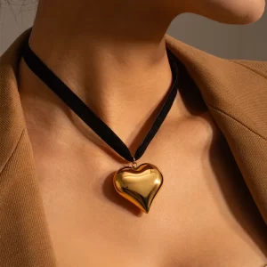 Collar Corazón Hilo - Imagen 1