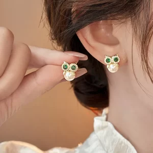 Aretes Ojos Búho - Imagen 3